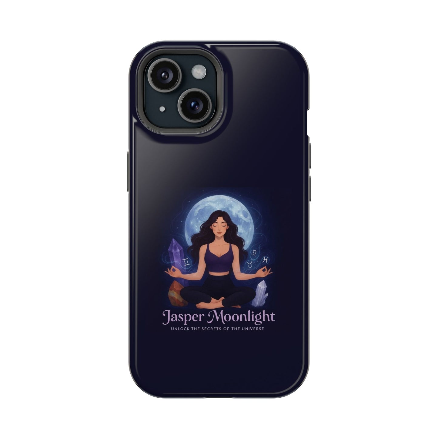 Moonlight Meditation Phone Case — Jasper Moonlight Spiritual Magnetic Impact-Resistant Case