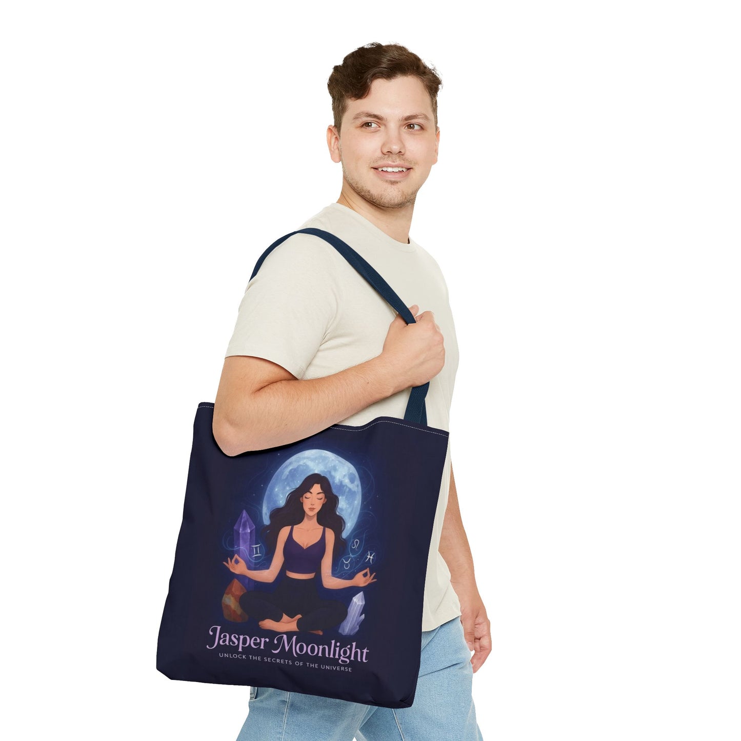 Moonlit Meditation Tote Bag