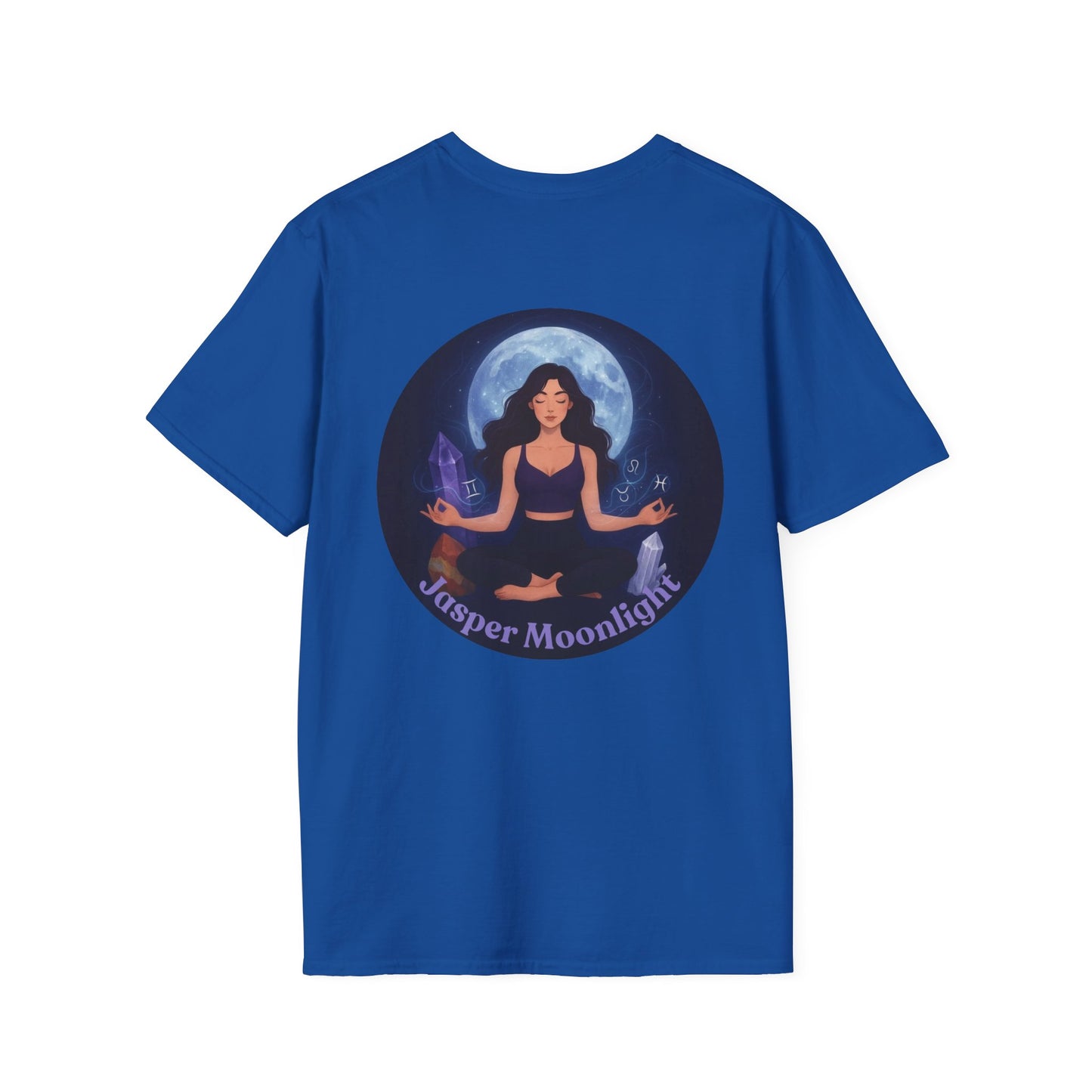 Copy of Yoga Woman T-Shirt — 'Jasper Moonlight' Meditation Graphic Tee