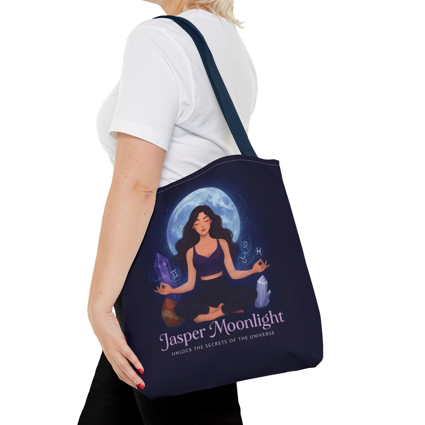 Moonlit Meditation Tote Bag