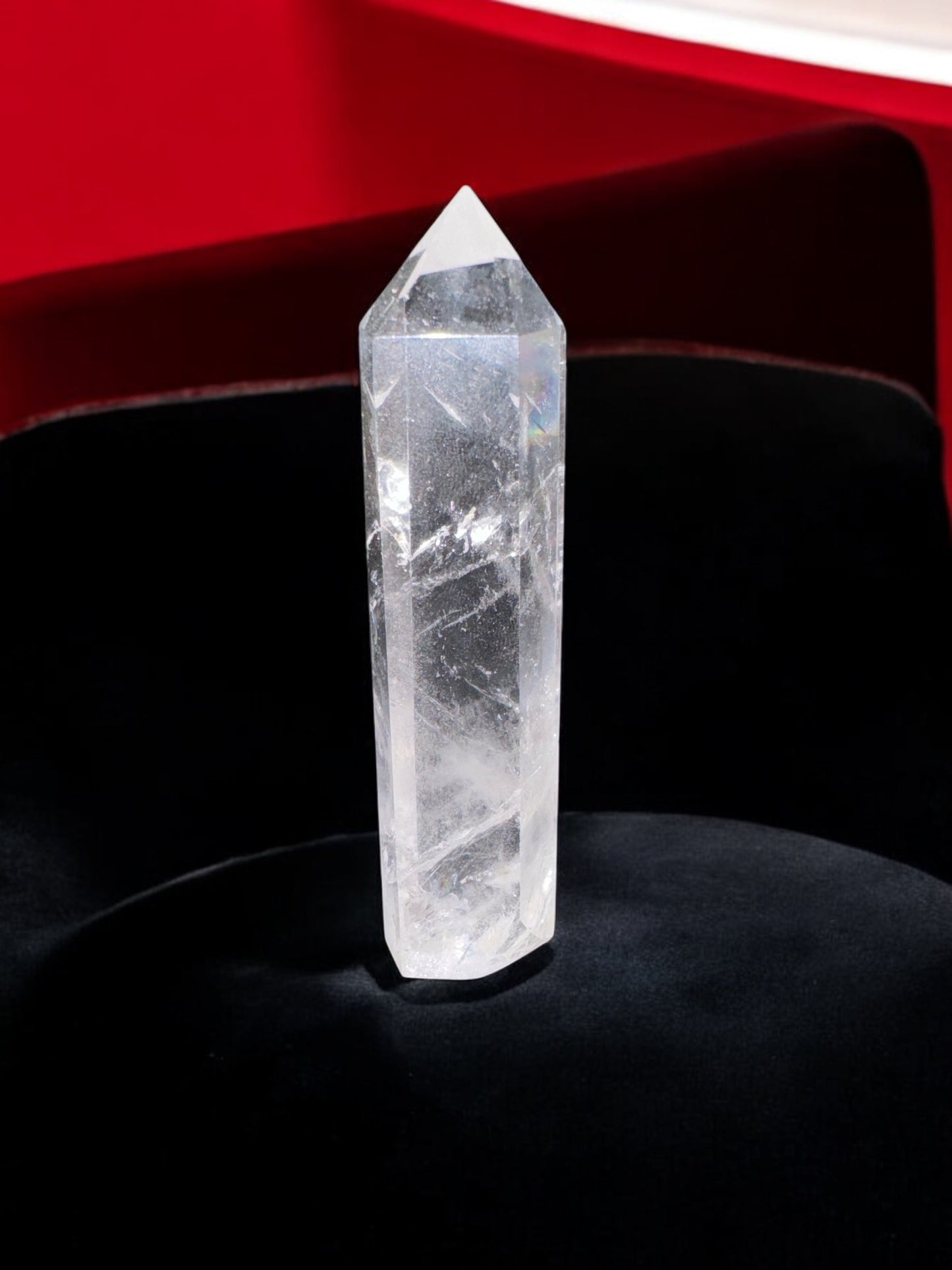 4” Clear Quartz Tower