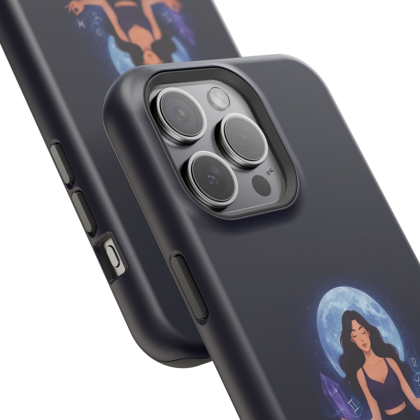 Moonlight Meditation Phone Case — Jasper Moonlight Spiritual Magnetic Impact-Resistant Case