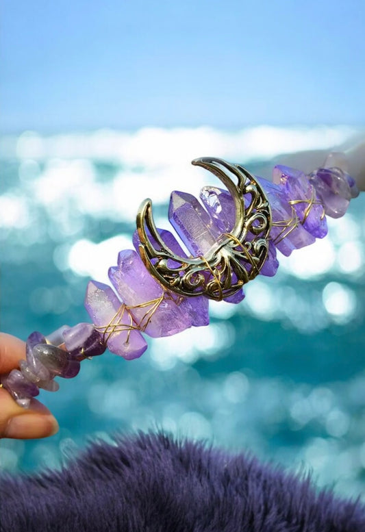 Amethyst Crystal Tiara *PREORDER*