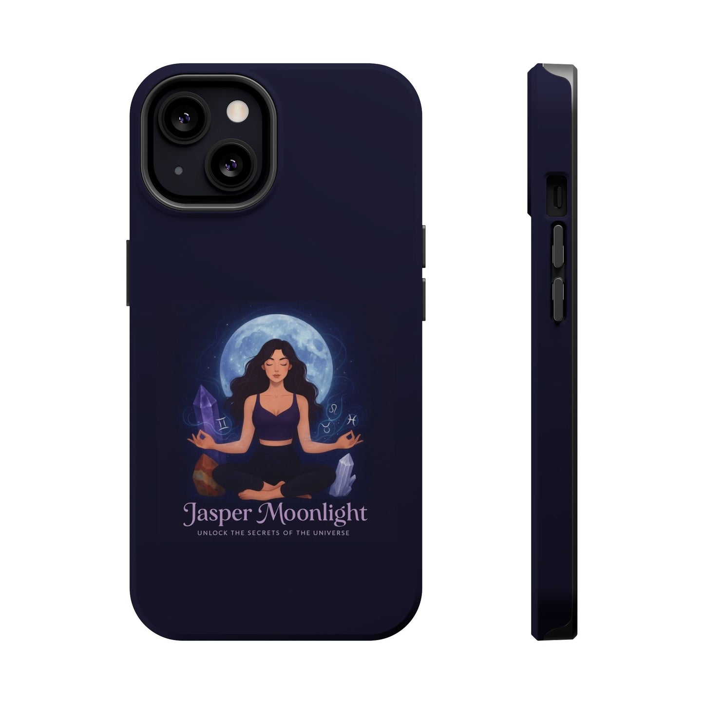 Moonlight Meditation Phone Case — Jasper Moonlight Spiritual Magnetic Impact-Resistant Case