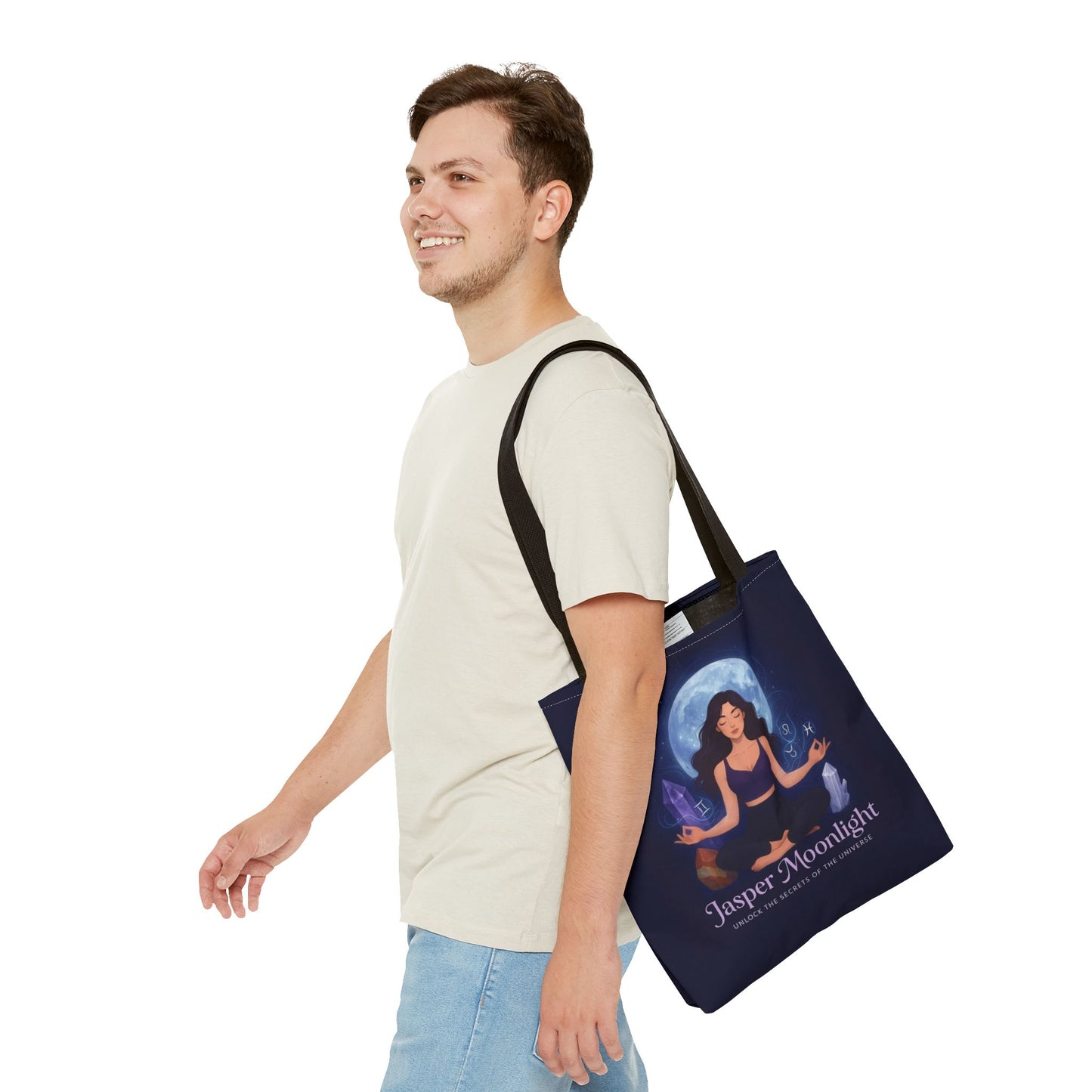 Moonlit Meditation Tote Bag