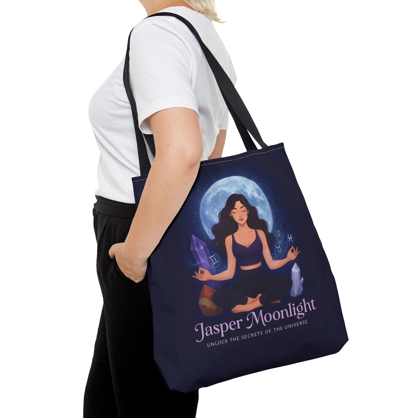 Moonlit Meditation Tote Bag