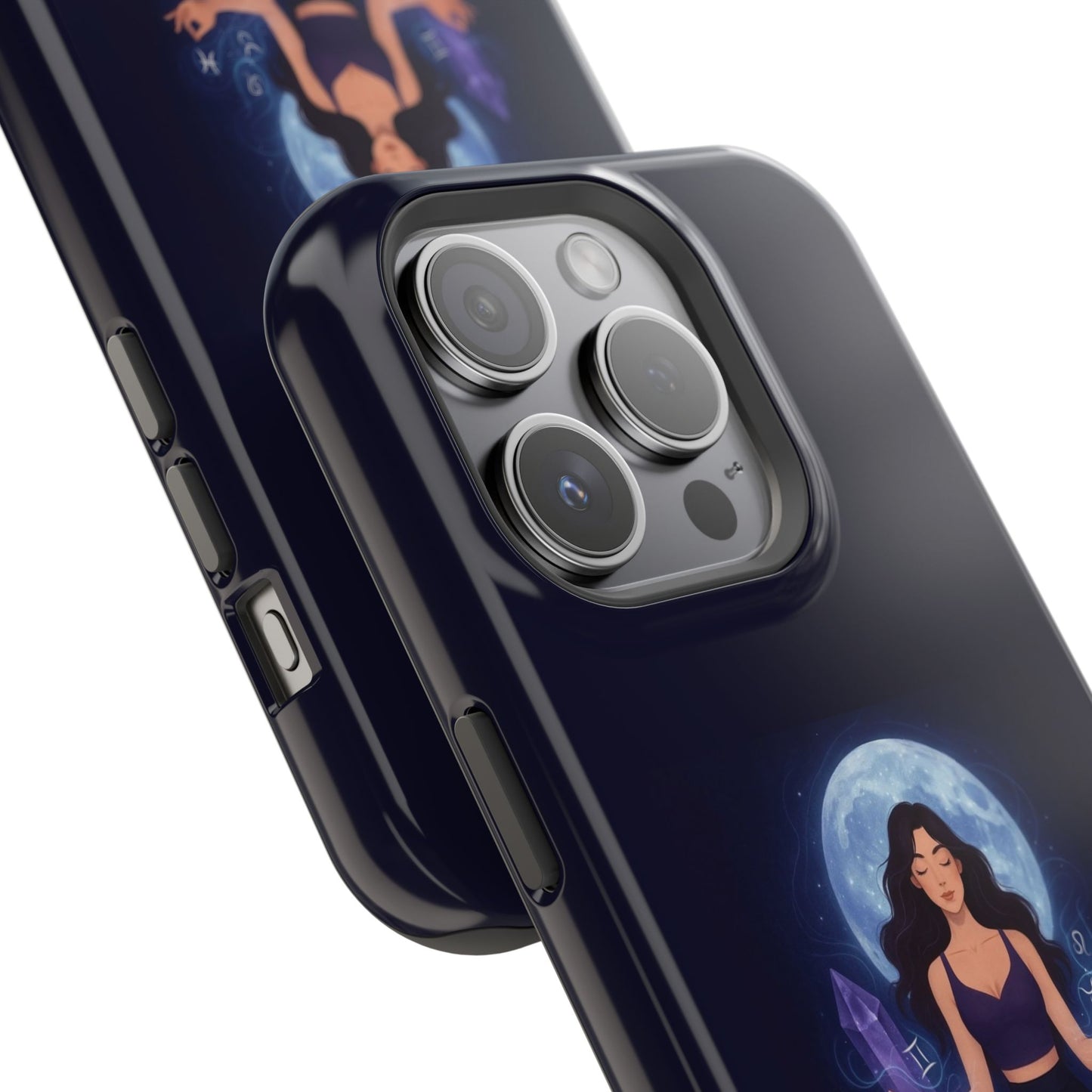 Moonlight Meditation Phone Case — Jasper Moonlight Spiritual Magnetic Impact-Resistant Case