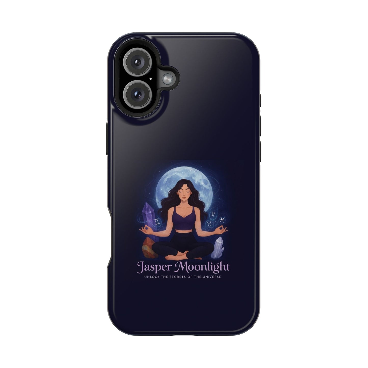 Moonlight Meditation Phone Case — Jasper Moonlight Spiritual Magnetic Impact-Resistant Case