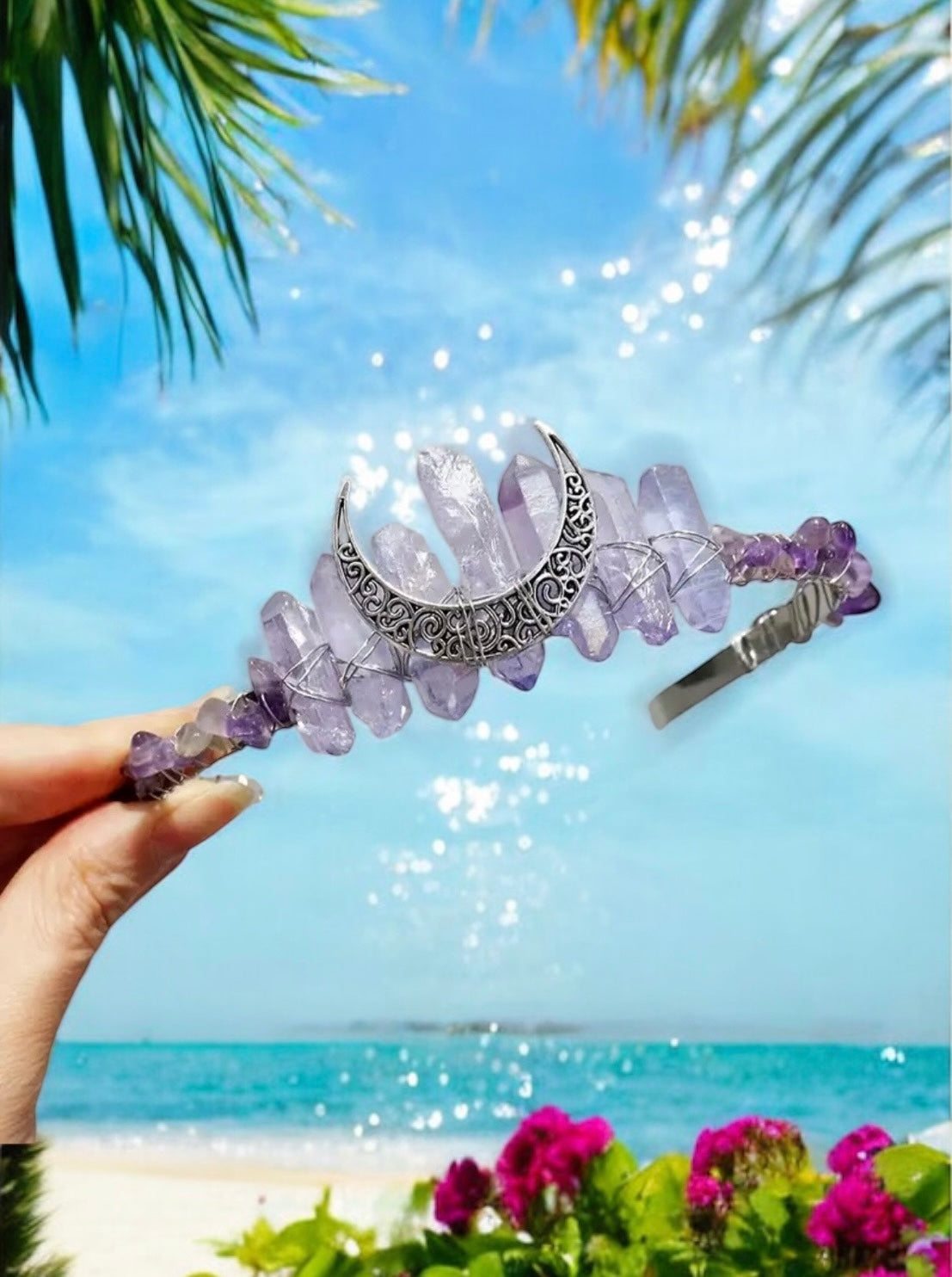 Amethyst Crystal Tiara *PREORDER*