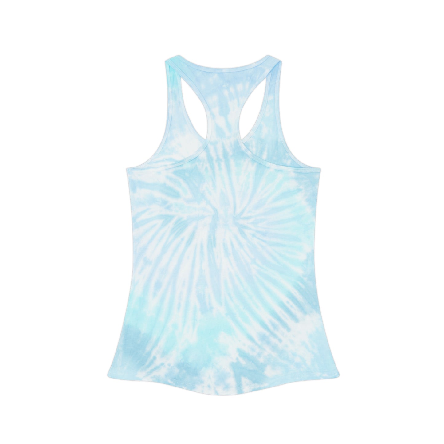 Meditation Goddess Tie-Dye Racerback Tank