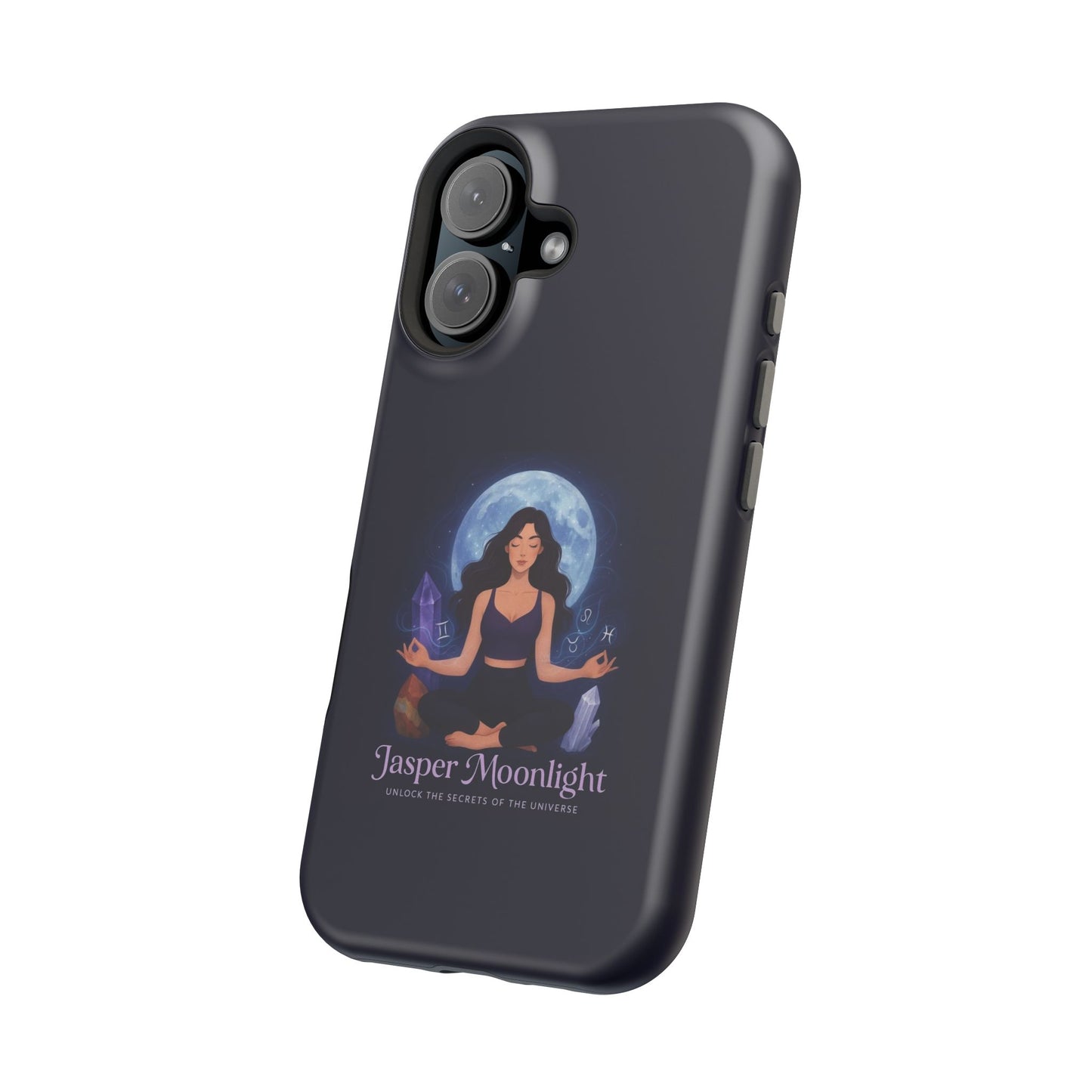 Moonlight Meditation Phone Case — Jasper Moonlight Spiritual Magnetic Impact-Resistant Case
