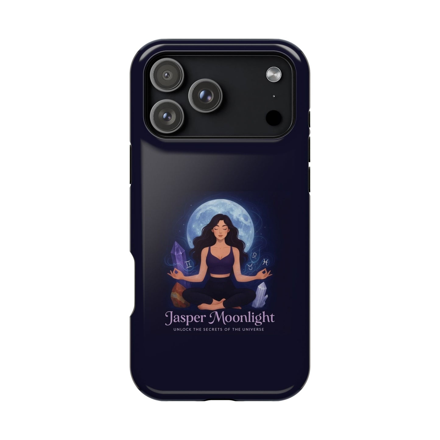 Moonlight Meditation Phone Case — Jasper Moonlight Spiritual Magnetic Impact-Resistant Case
