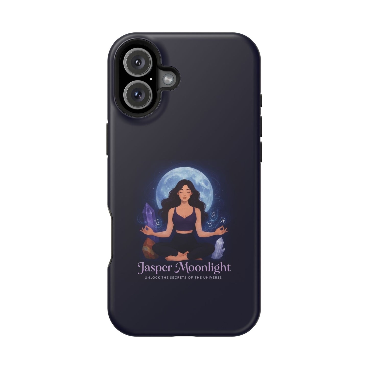 Moonlight Meditation Phone Case — Jasper Moonlight Spiritual Magnetic Impact-Resistant Case