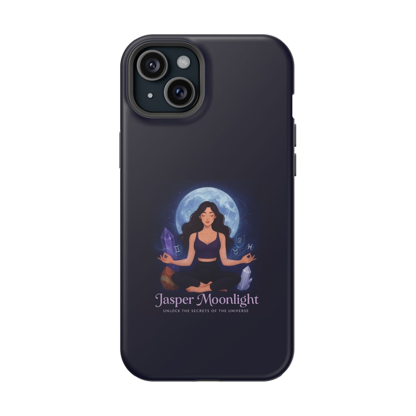 Moonlight Meditation Phone Case — Jasper Moonlight Spiritual Magnetic Impact-Resistant Case