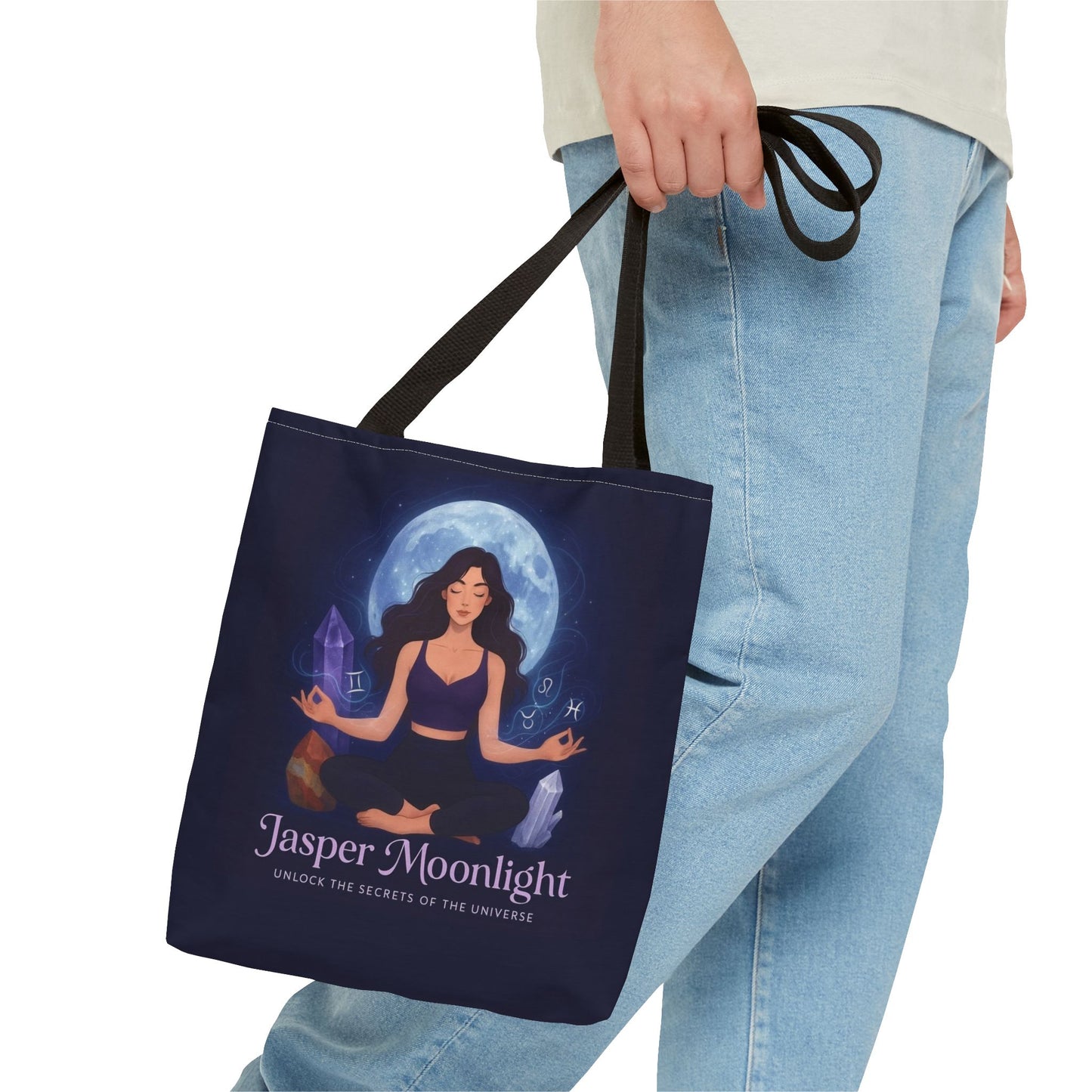 Moonlit Meditation Tote Bag