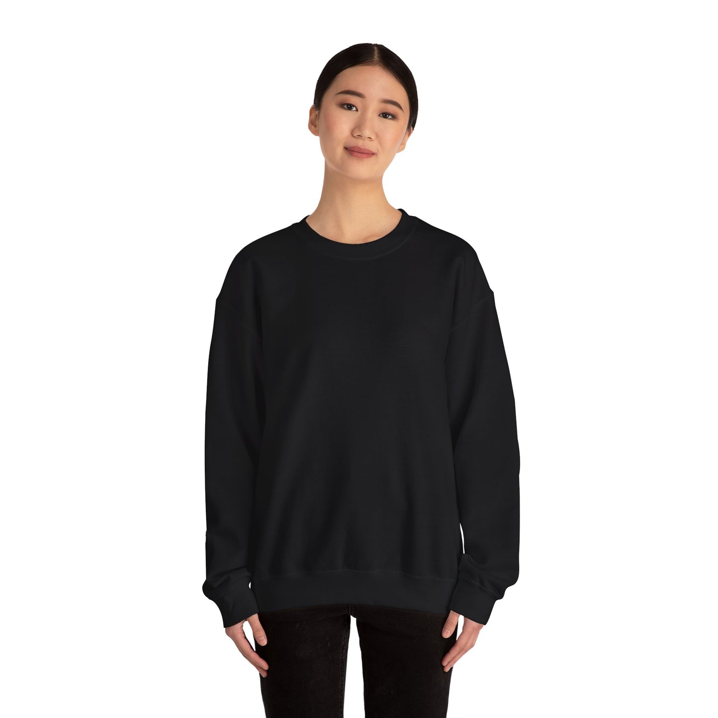 Moonlit Meditation Crewneck Sweatshirt — Back Logo