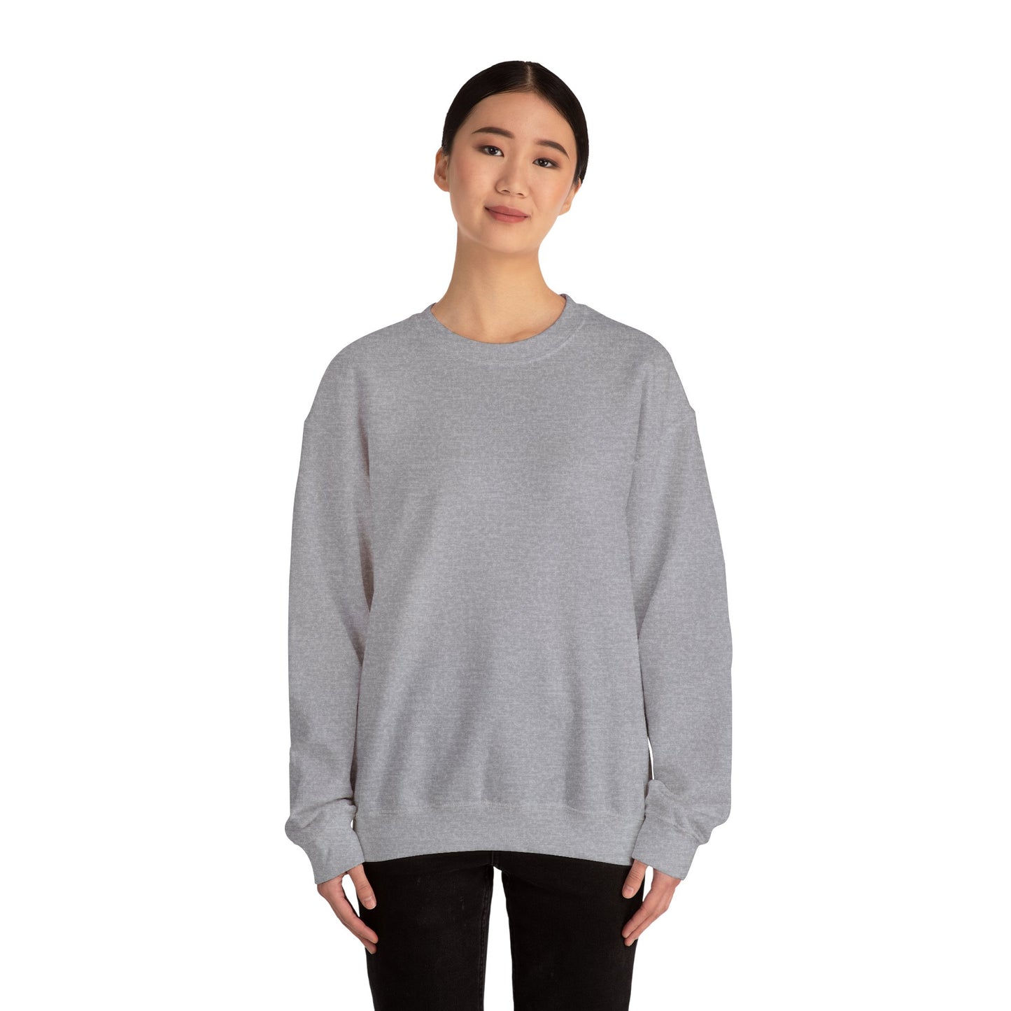 Moonlit Meditation Crewneck Sweatshirt — Back Logo