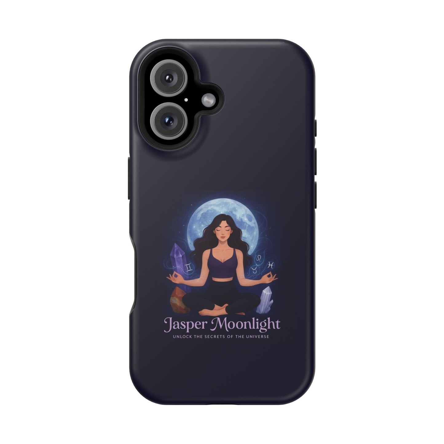 Moonlight Meditation Phone Case — Jasper Moonlight Spiritual Magnetic Impact-Resistant Case
