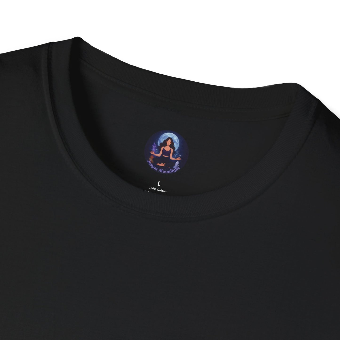 Copy of Yoga Woman T-Shirt — 'Jasper Moonlight' Meditation Graphic Tee