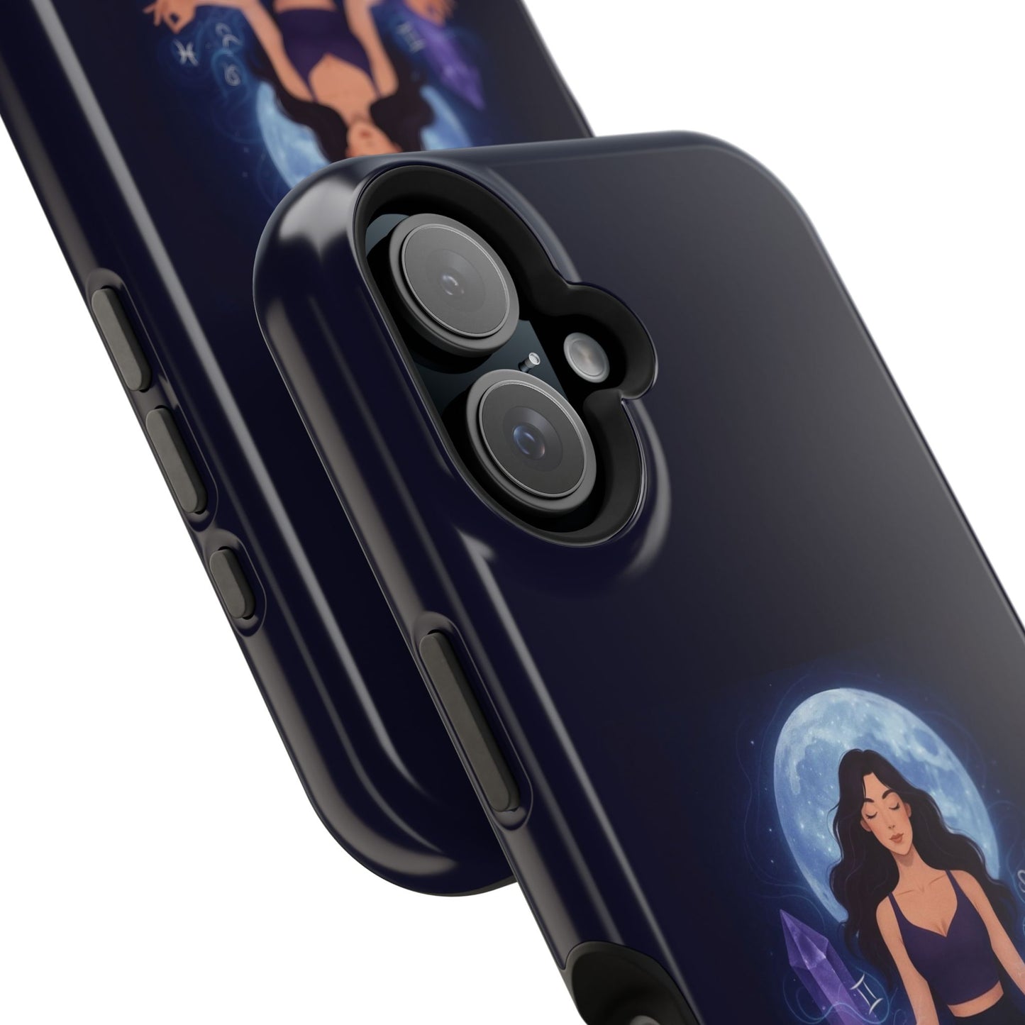 Moonlight Meditation Phone Case — Jasper Moonlight Spiritual Magnetic Impact-Resistant Case