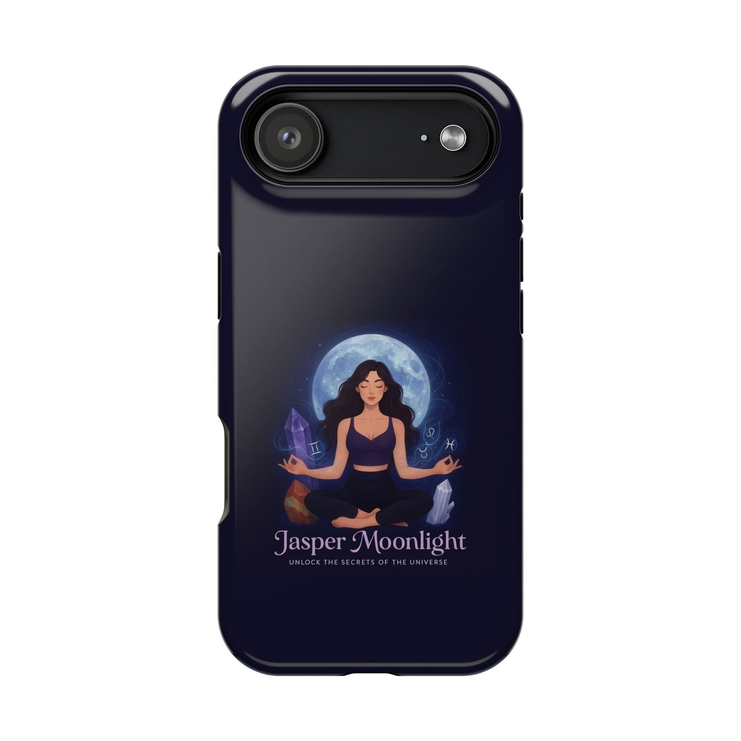 Moonlight Meditation Phone Case — Jasper Moonlight Spiritual Magnetic Impact-Resistant Case