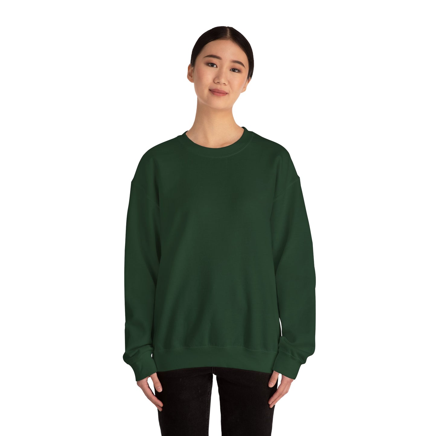 Moonlit Meditation Crewneck Sweatshirt — Back Logo