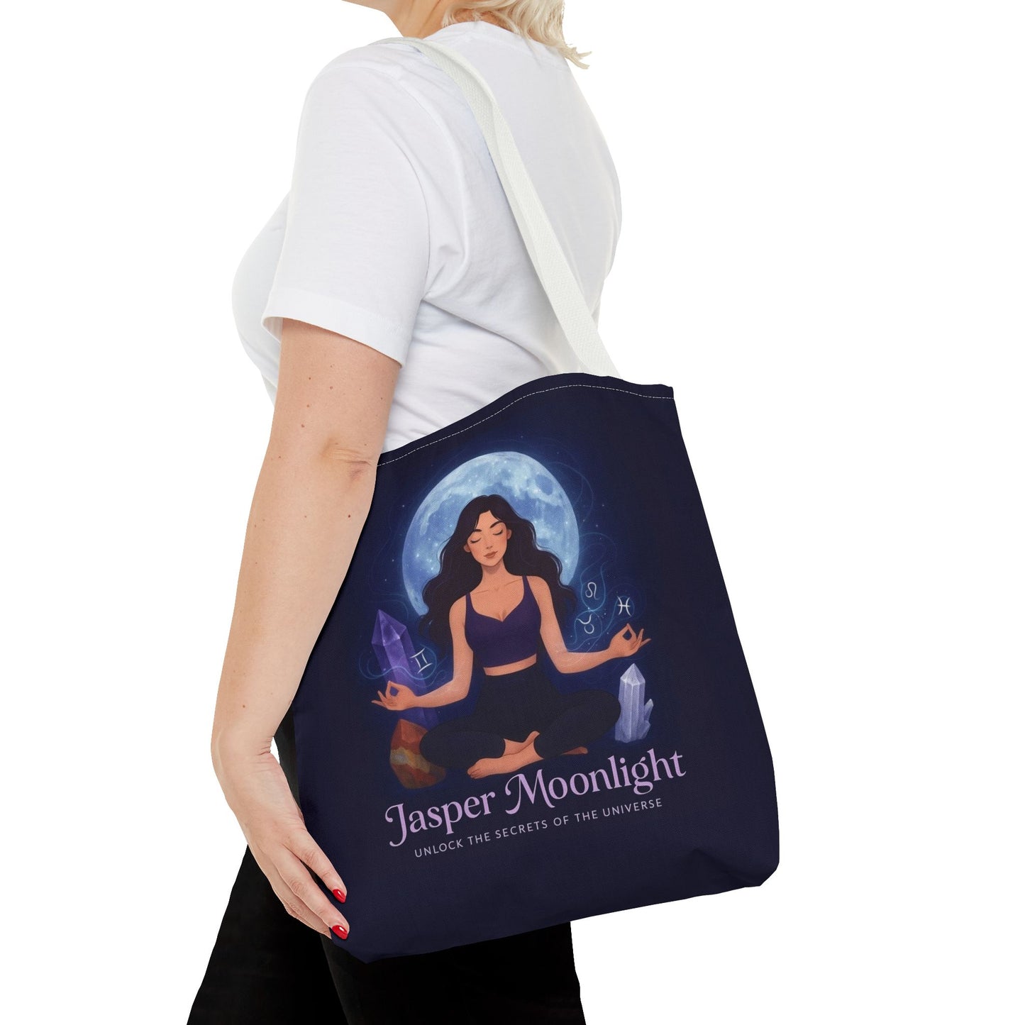 Moonlit Meditation Tote Bag