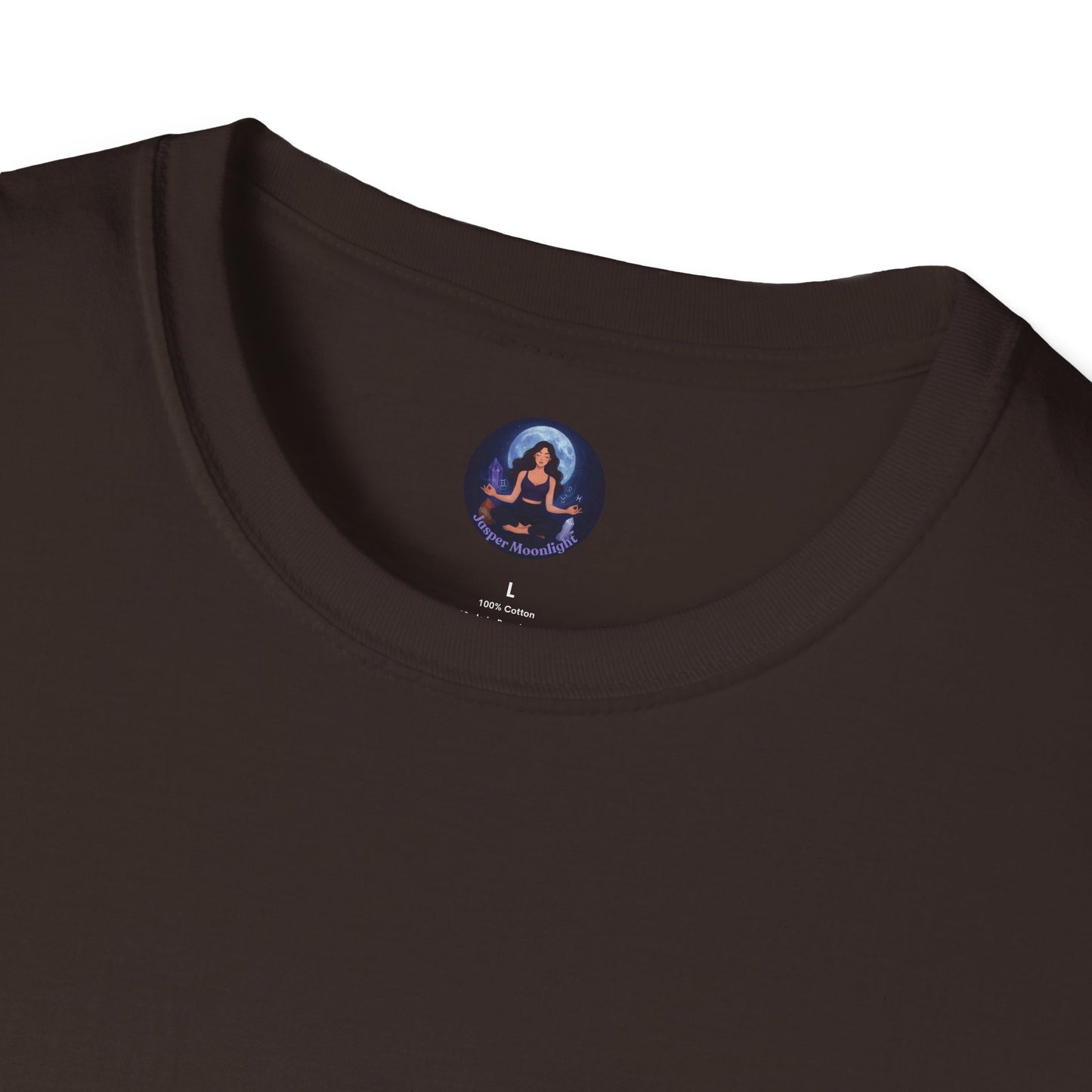Copy of Yoga Woman T-Shirt — 'Jasper Moonlight' Meditation Graphic Tee