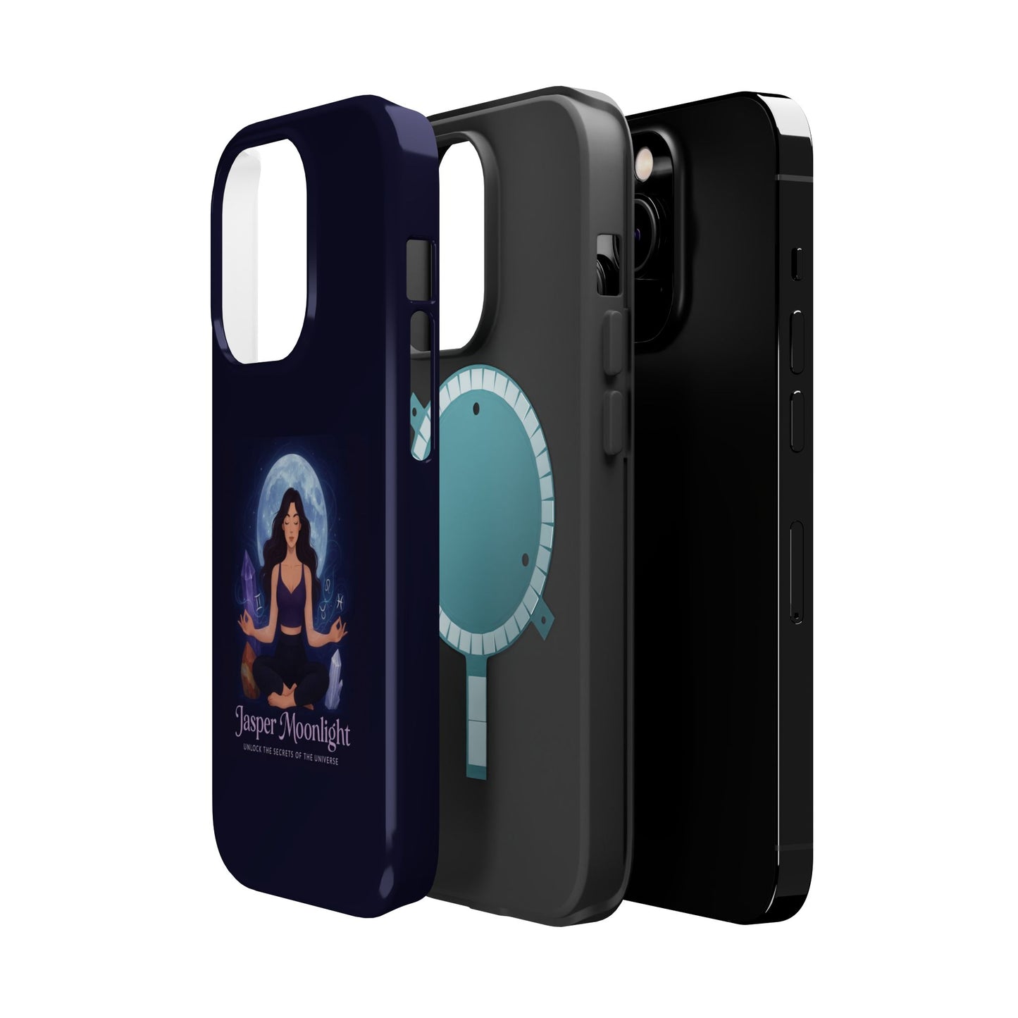 Moonlight Meditation Phone Case — Jasper Moonlight Spiritual Magnetic Impact-Resistant Case