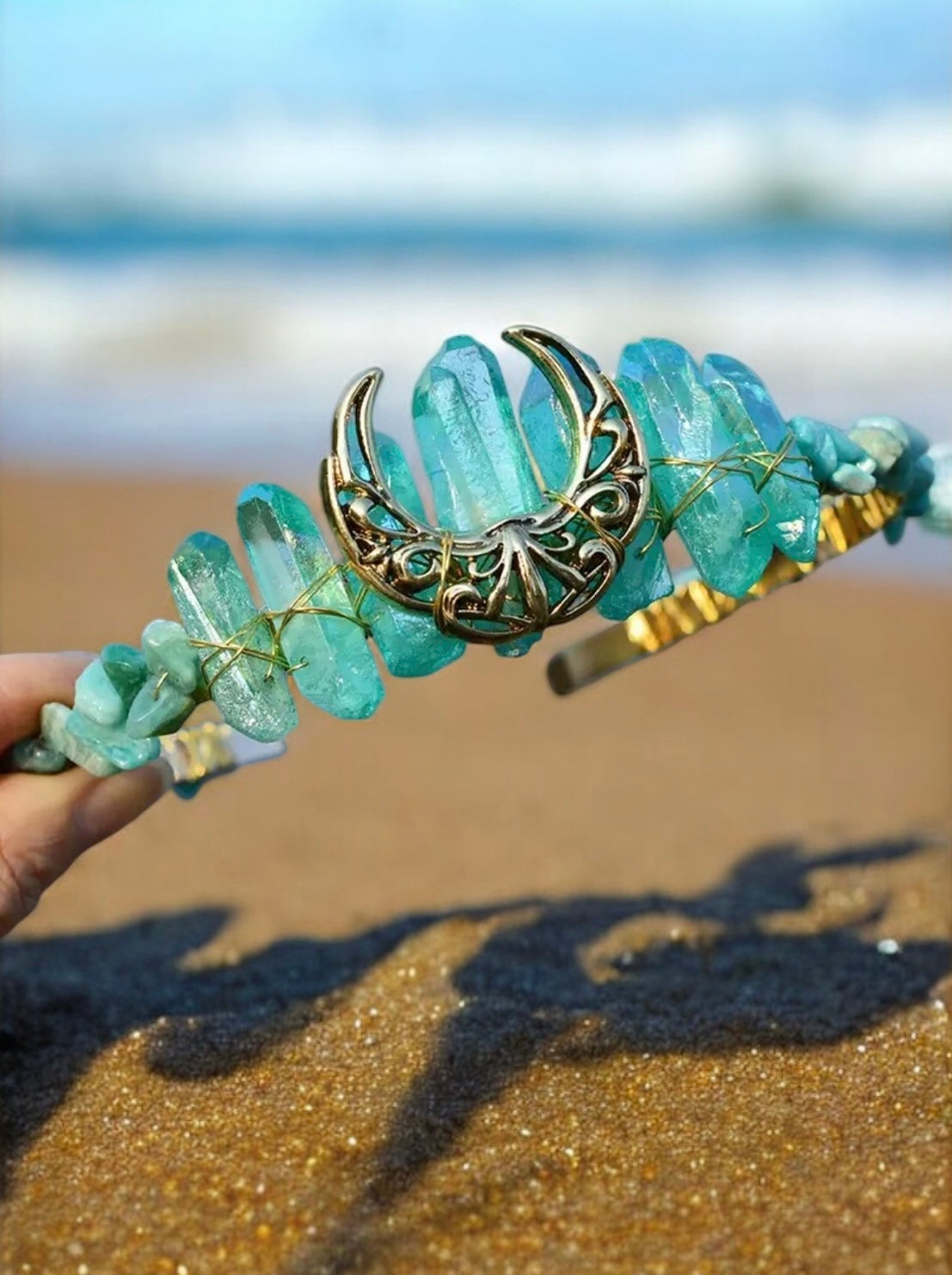 Amazonite Crystal Tiara *PREORDER*