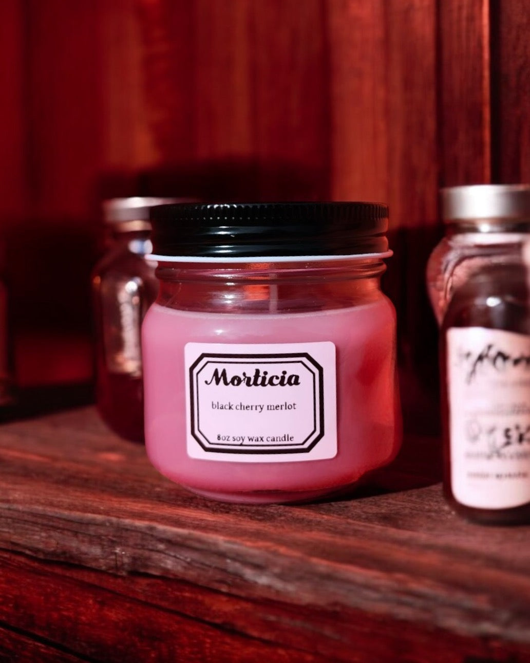 Morticia Soy Candle