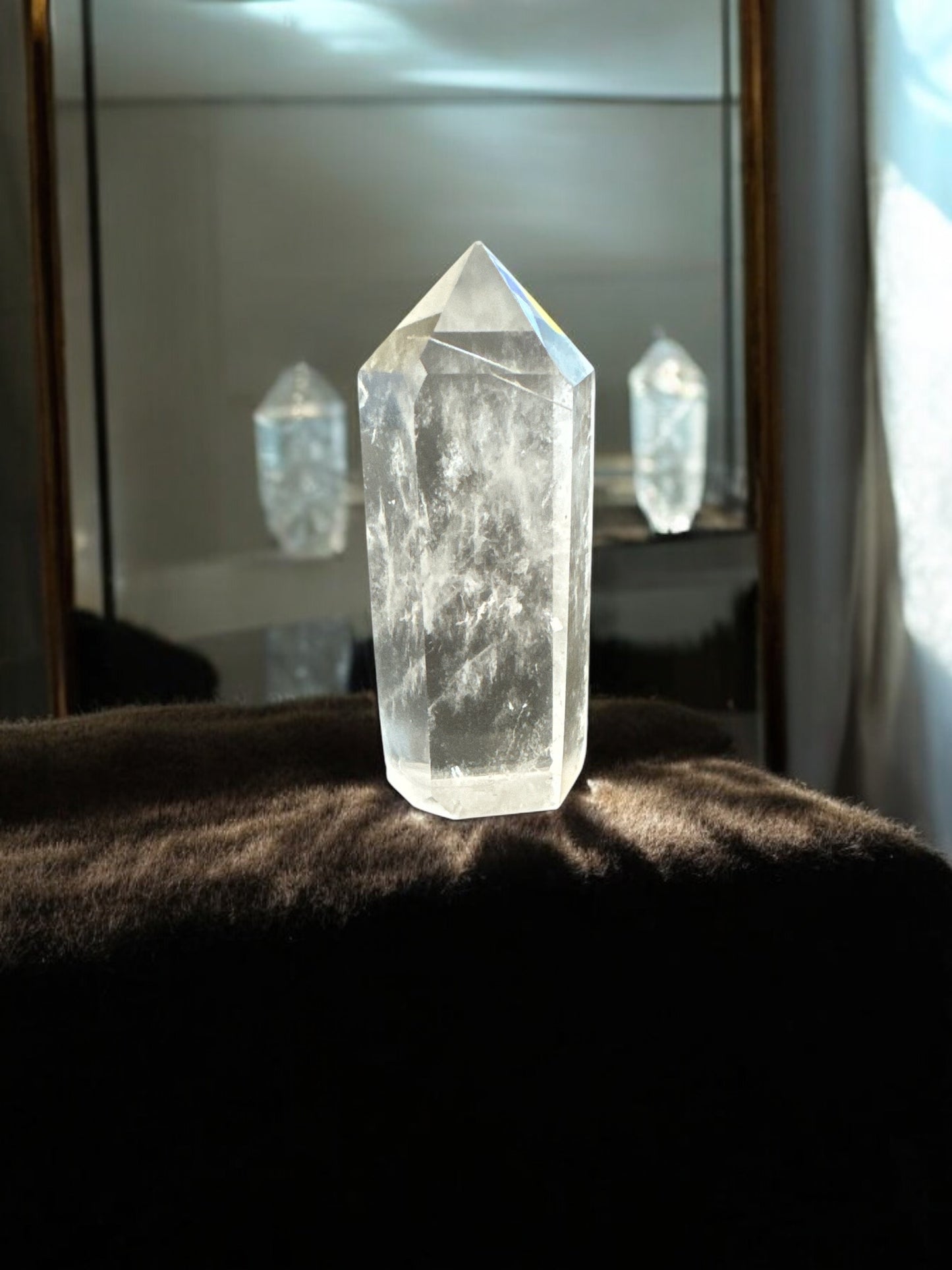 2.5” Clear Quartz Tower