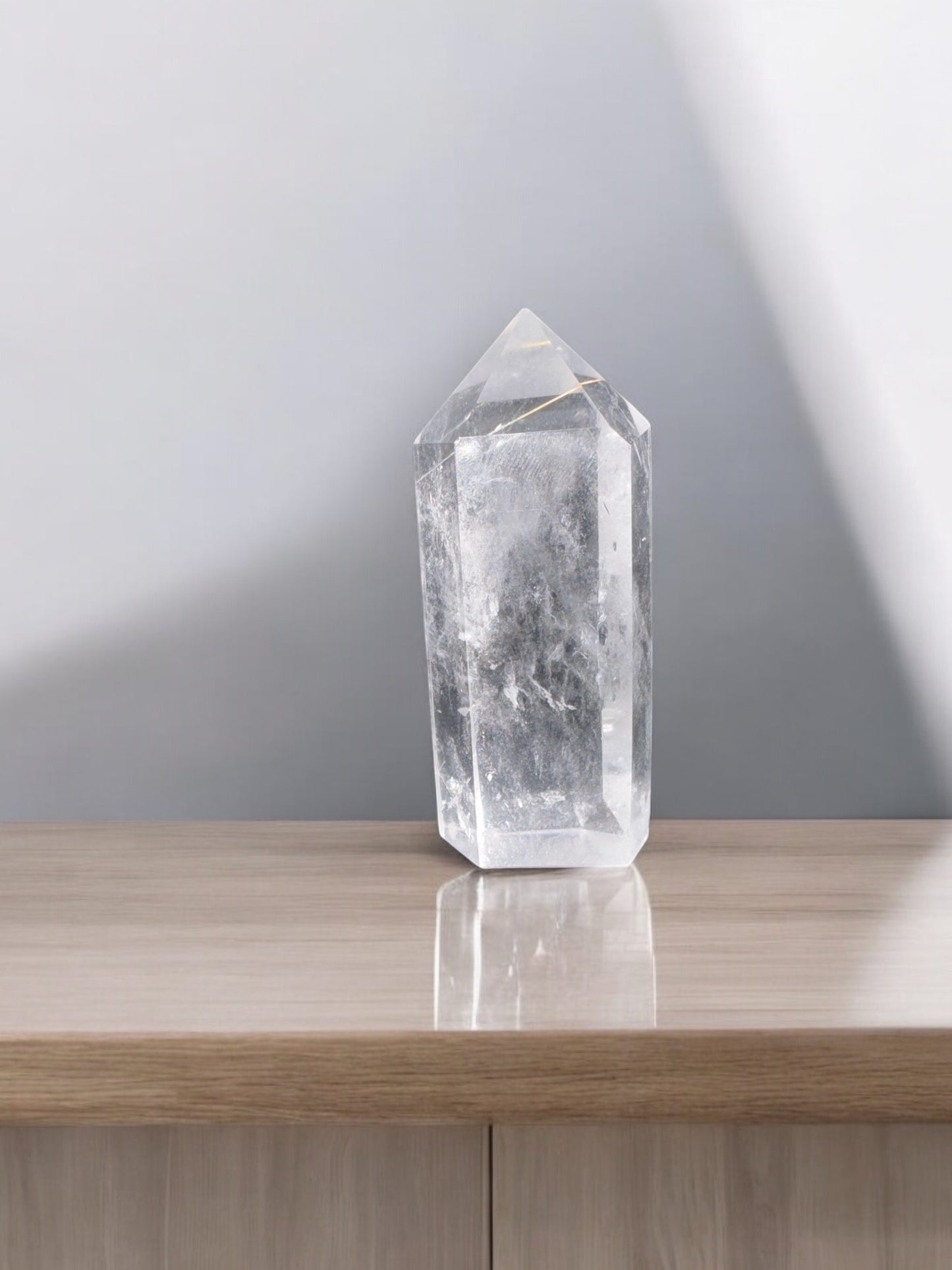 2.5” Clear Quartz Tower