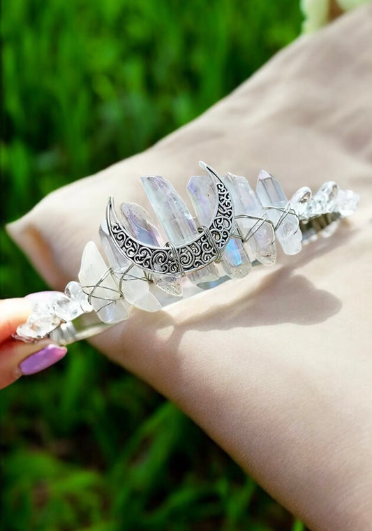 Clear Quartz Crystal Tiara *PREORDER*