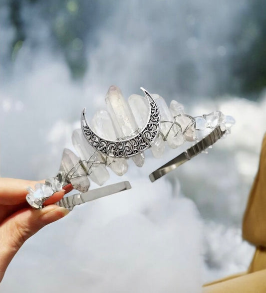 Clear Quartz Crystal Tiara *PREORDER*