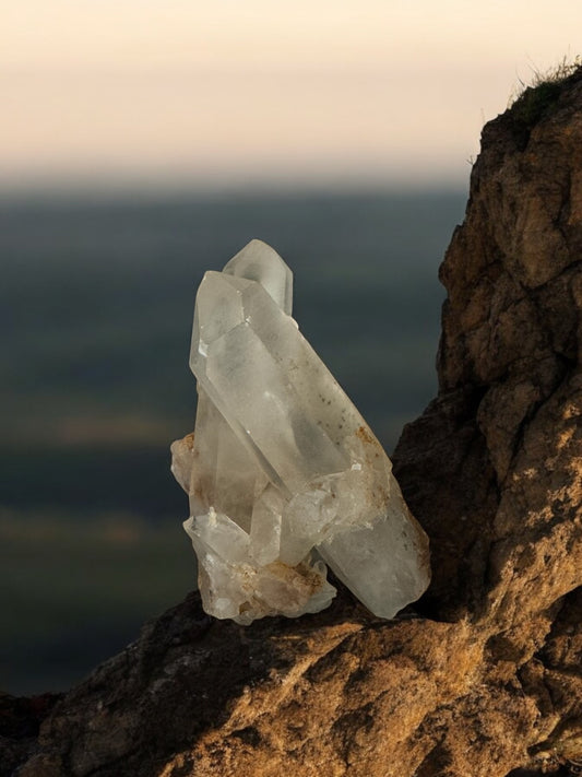 Clear Quartz Medium Cluster