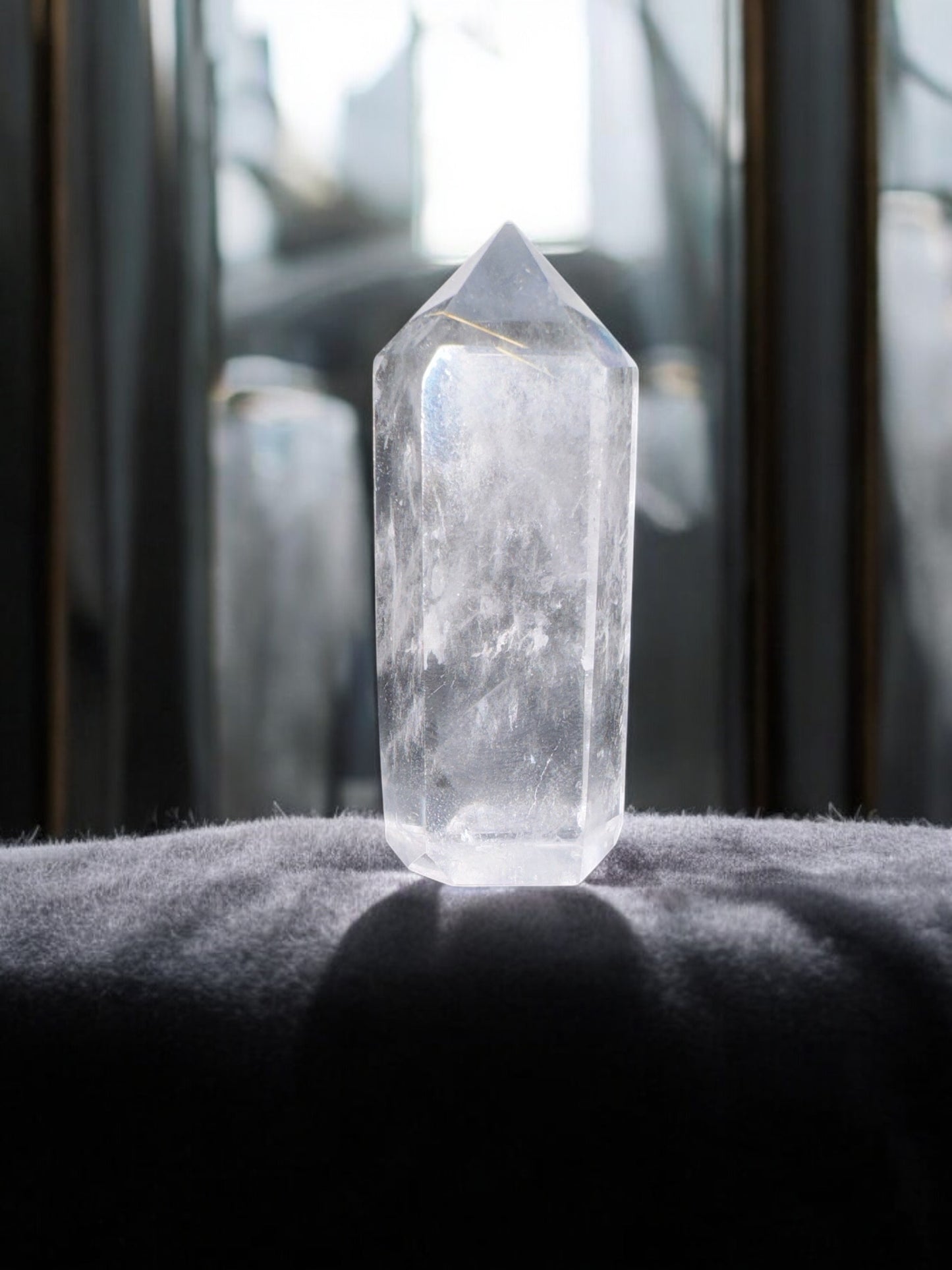 2.5” Clear Quartz Tower