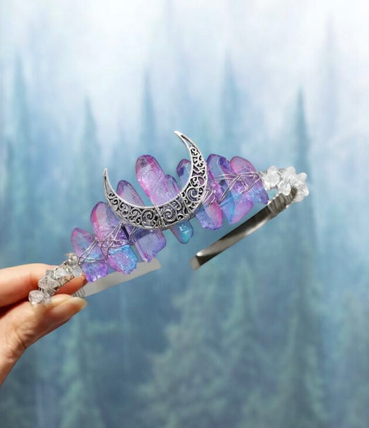 Clear Quartz Crystal Tiara *PREORDER*