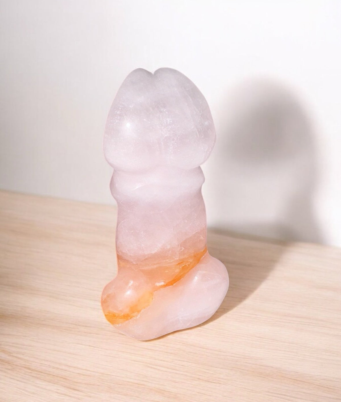 Rose Quartz Rabbit Penis