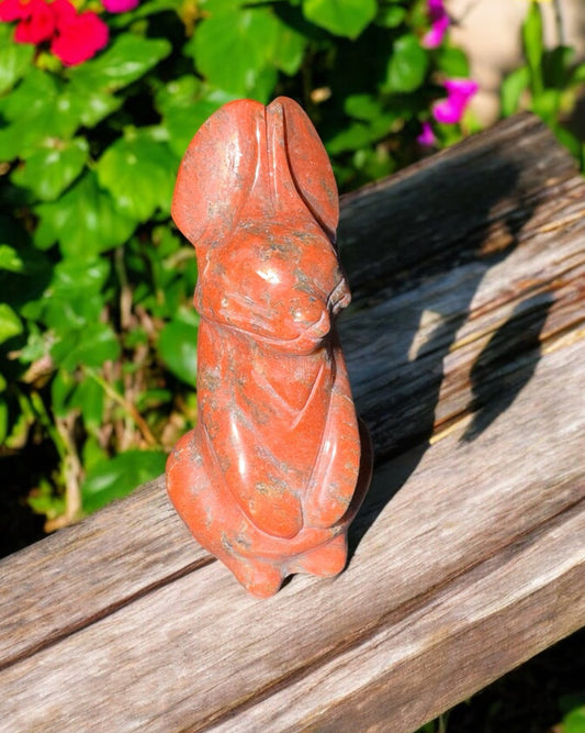 Red Jasper Rabbit Penis