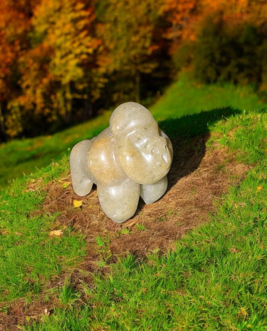 Green Moonstone Gorilla