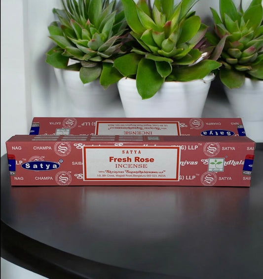 Fresh Rose Satya Incense