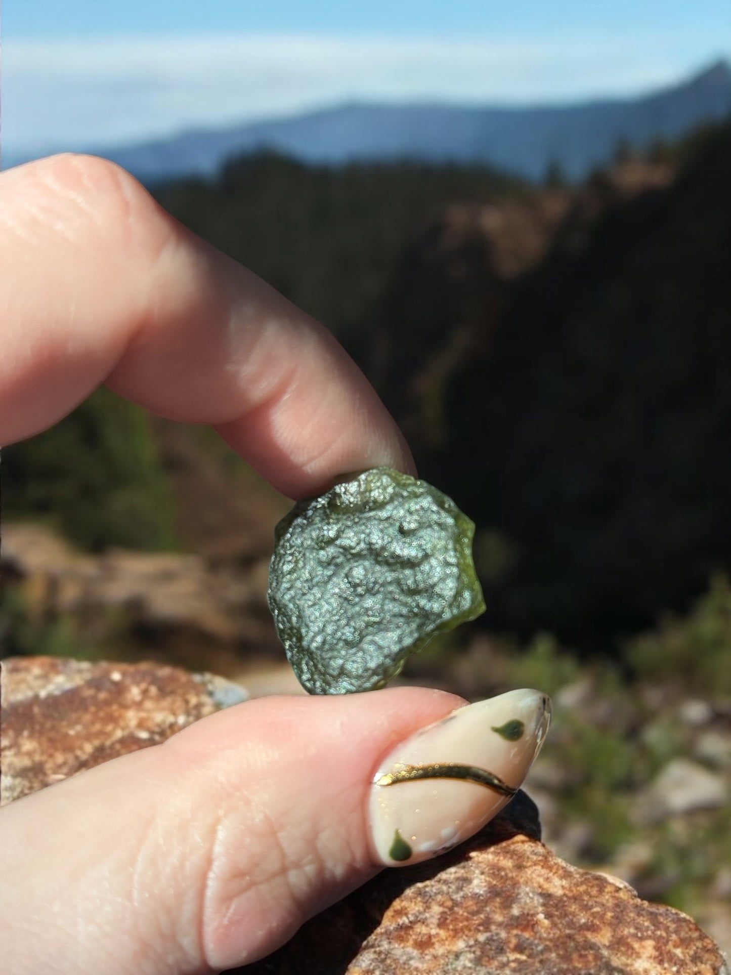 Genuine Moldavite – 4 Grams #A