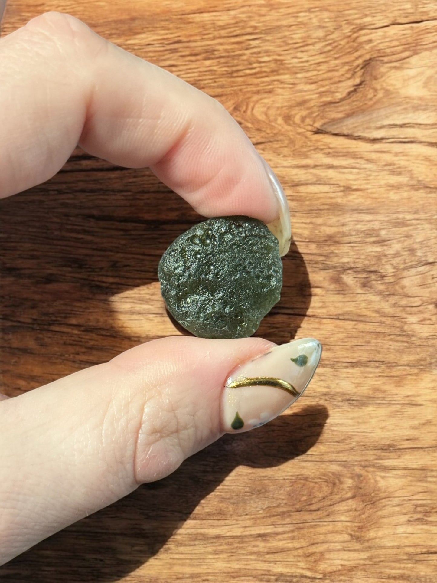 Genuine Moldavite – 4 Grams #C