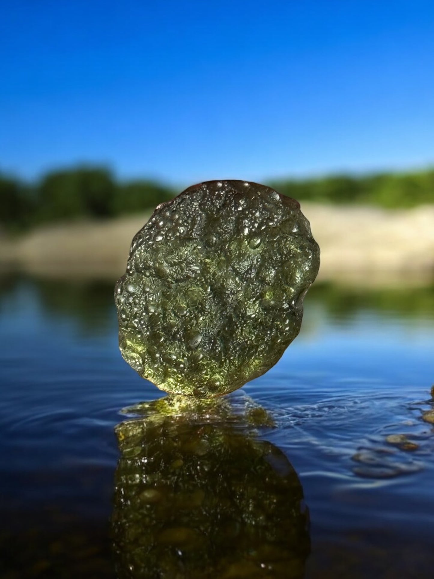 Genuine Moldavite – 4 Grams #E