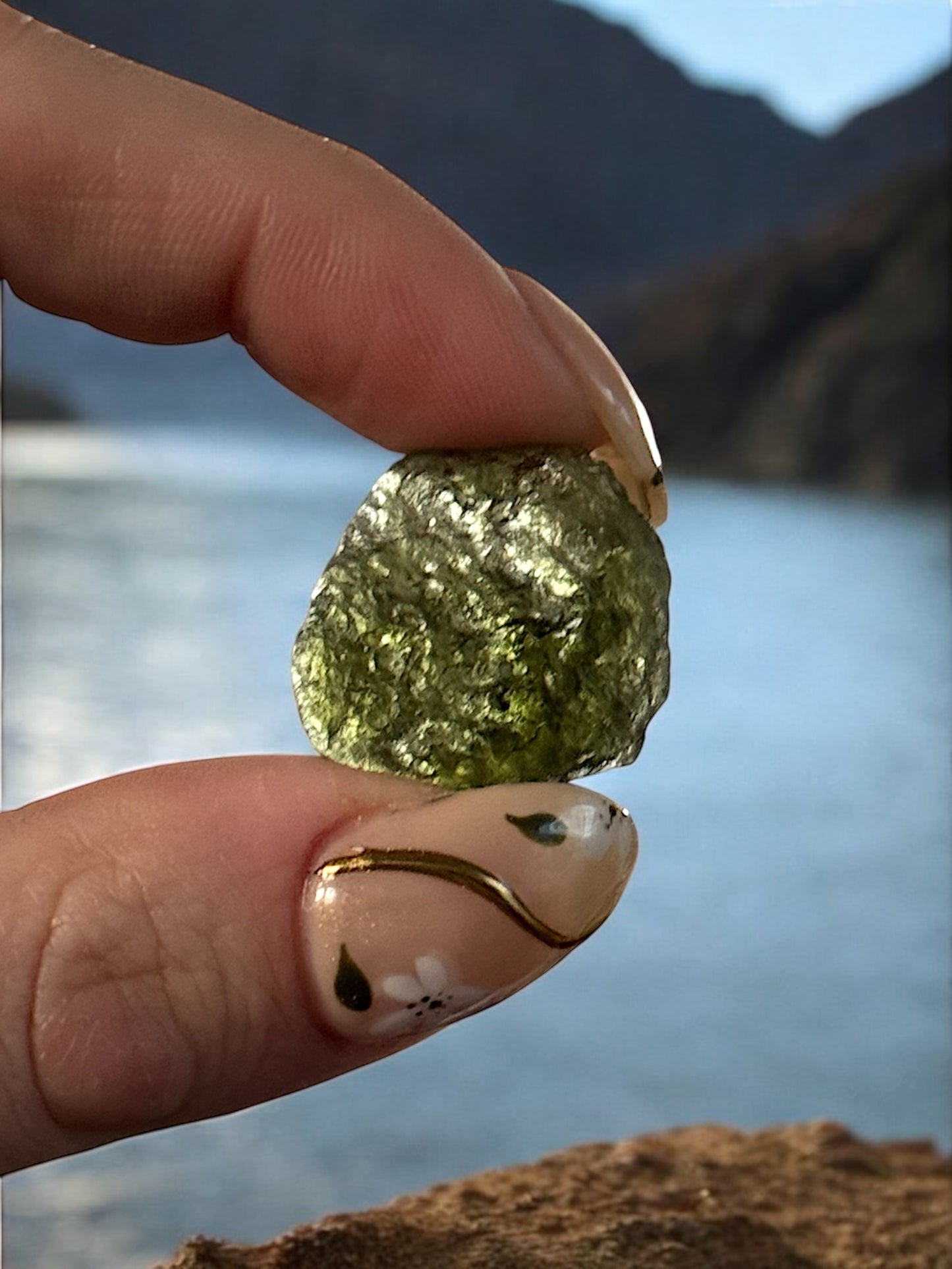 Genuine Moldavite – 2 Grams #A