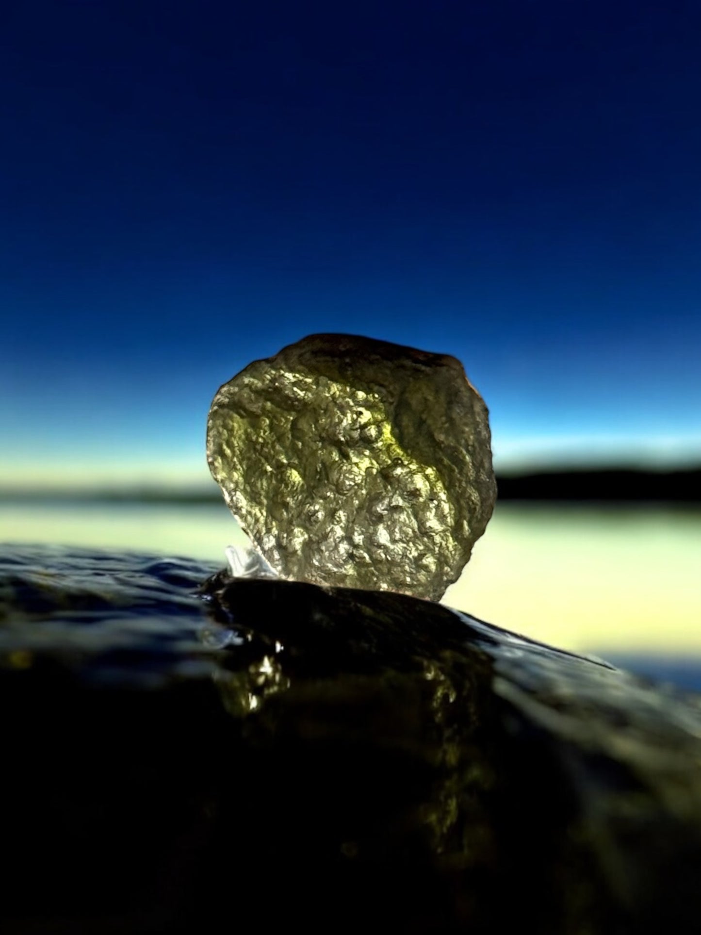 Genuine Moldavite – 2 Grams #A