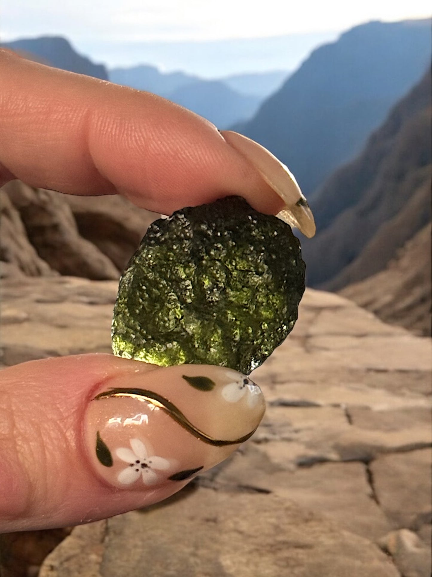 Genuine Moldavite – 6 Grams #A