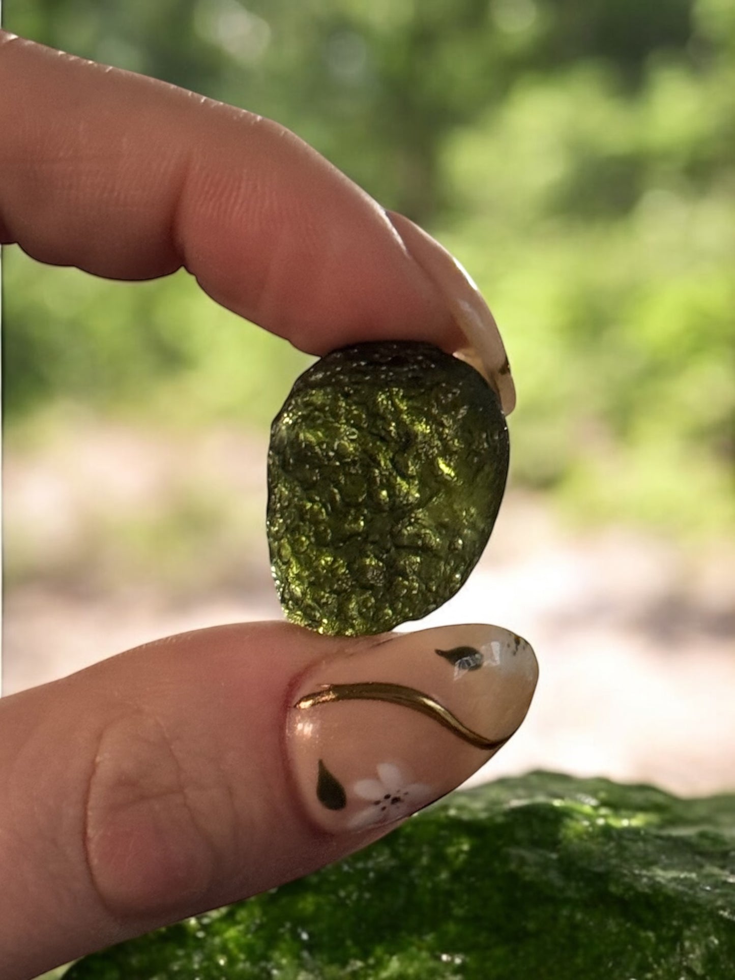 Genuine Moldavite – 6 Grams #B