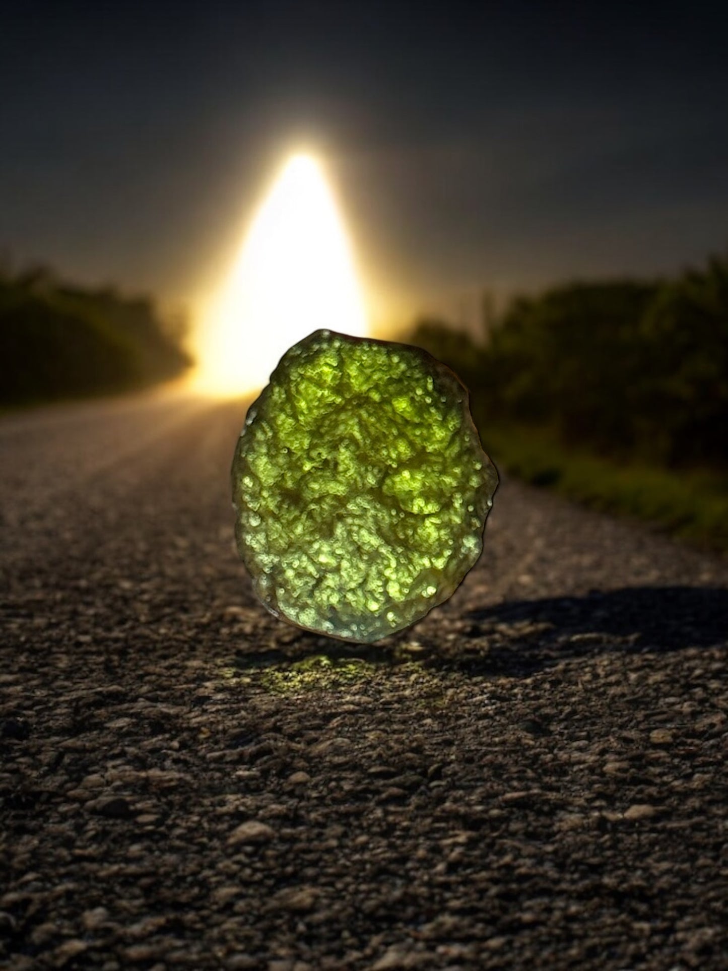 Genuine Moldavite – 8 Grams #B